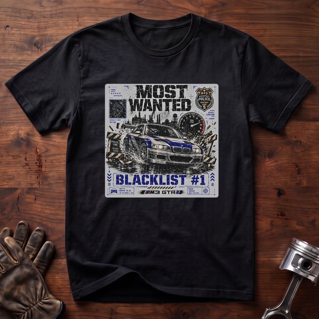 Most Wanted Blacklist #1 T-Shirt