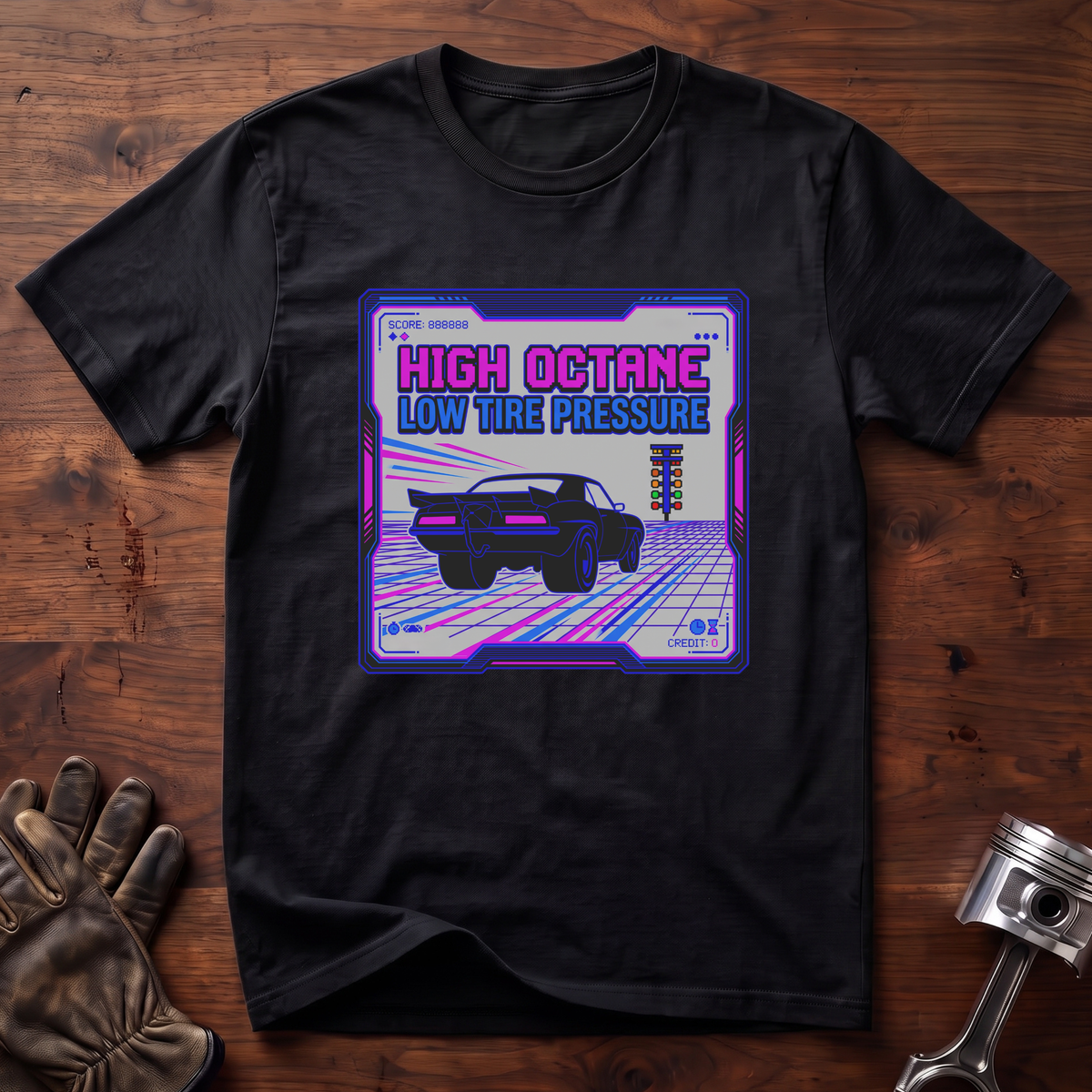 High Octane Low Tire Pressure T-Shirt
