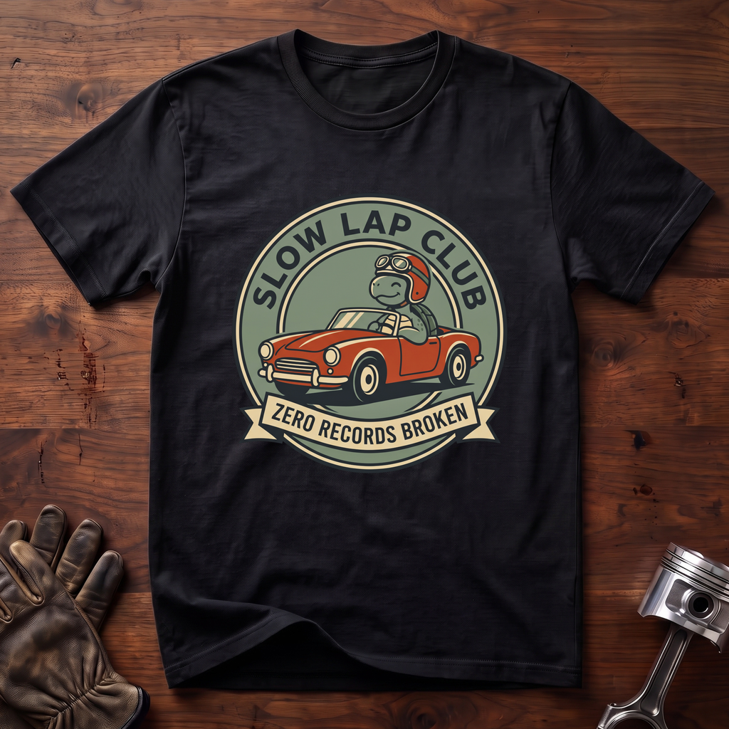 Slow Lap Club Zero Records Broken T-Shirt