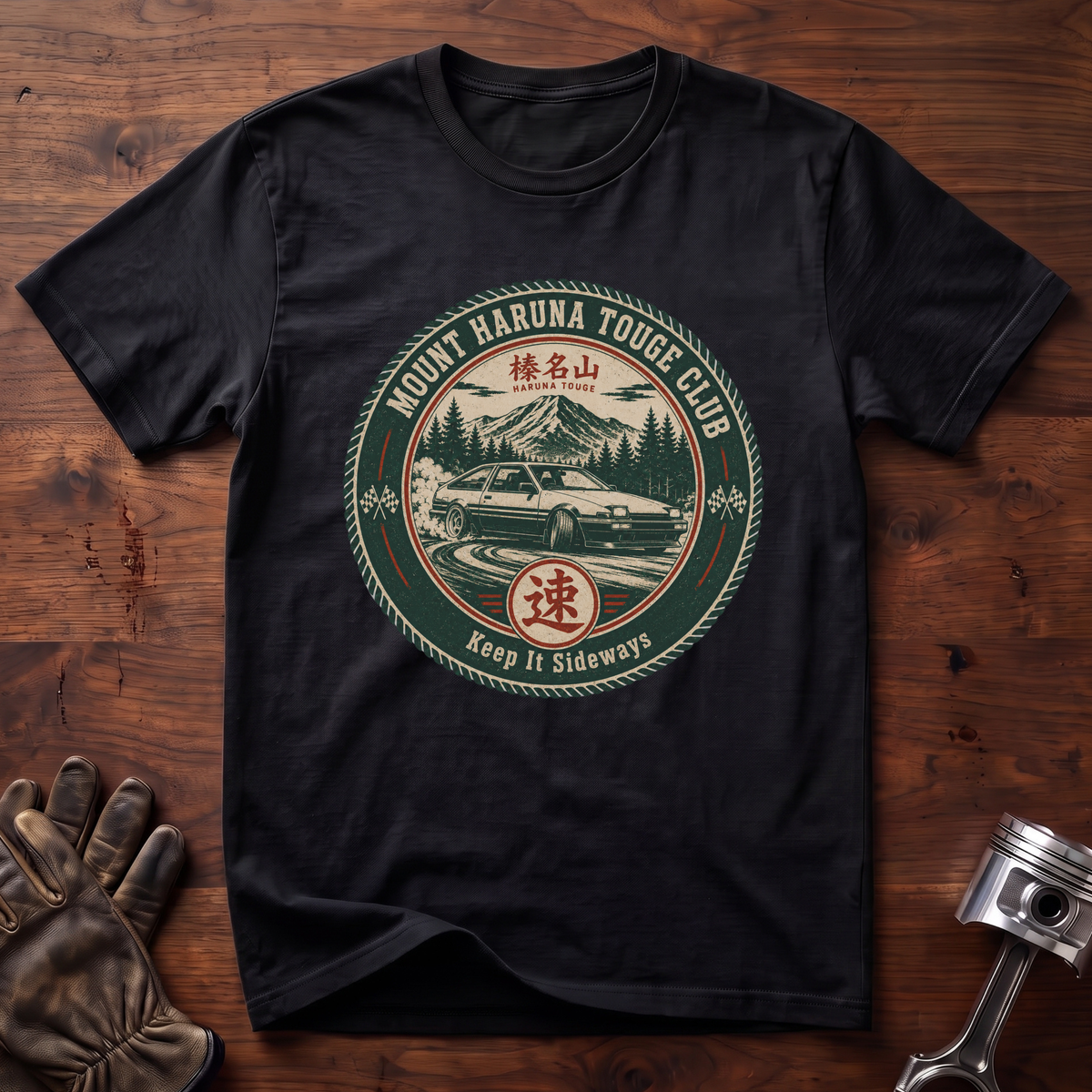 Mount Haruna Touge Club T-Shirt