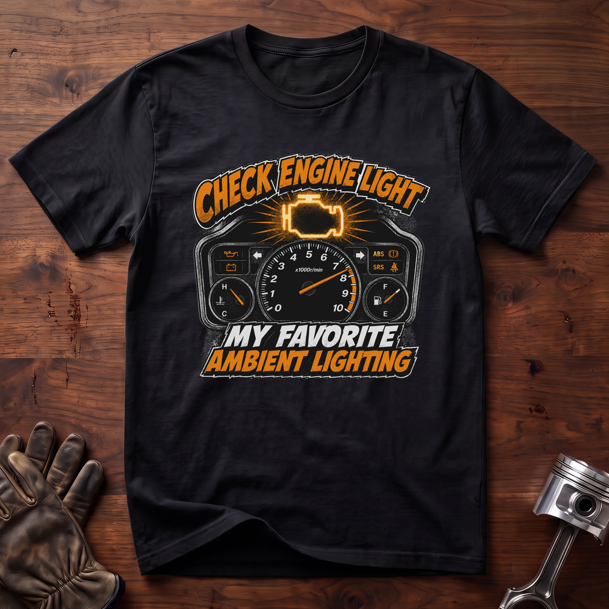 Check Engine Light My Favorite Ambient Lighting T-Shirt