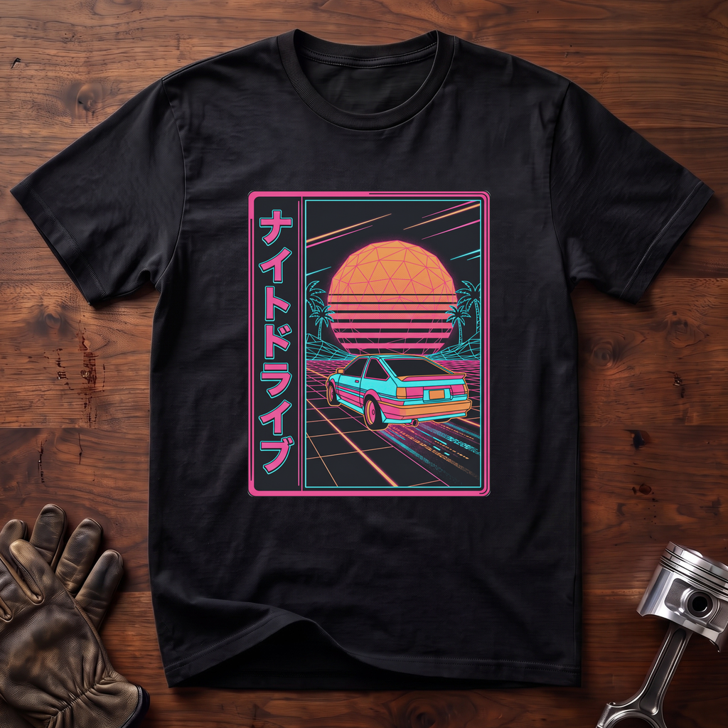 "Night Drive" Cassette T-Shirt