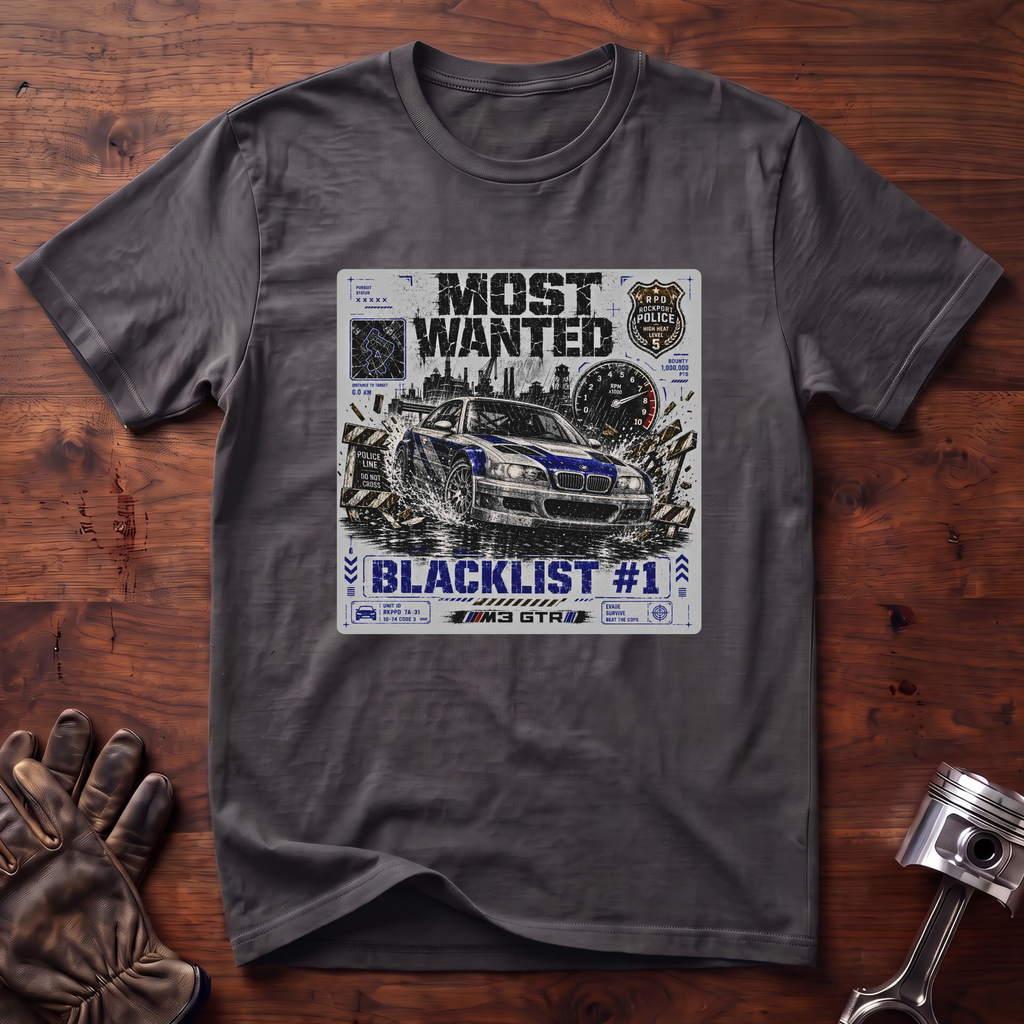 Most Wanted Blacklist #1 T-Shirt