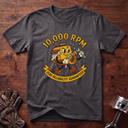 10,000 RPM, Zero Reliability Guaranteed T-Shirt