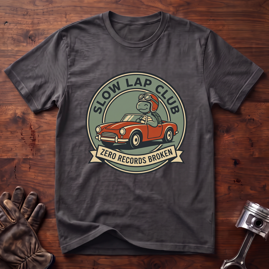 Slow Lap Club Zero Records Broken T-Shirt