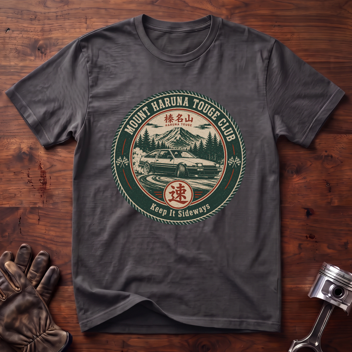 Mount Haruna Touge Club T-Shirt