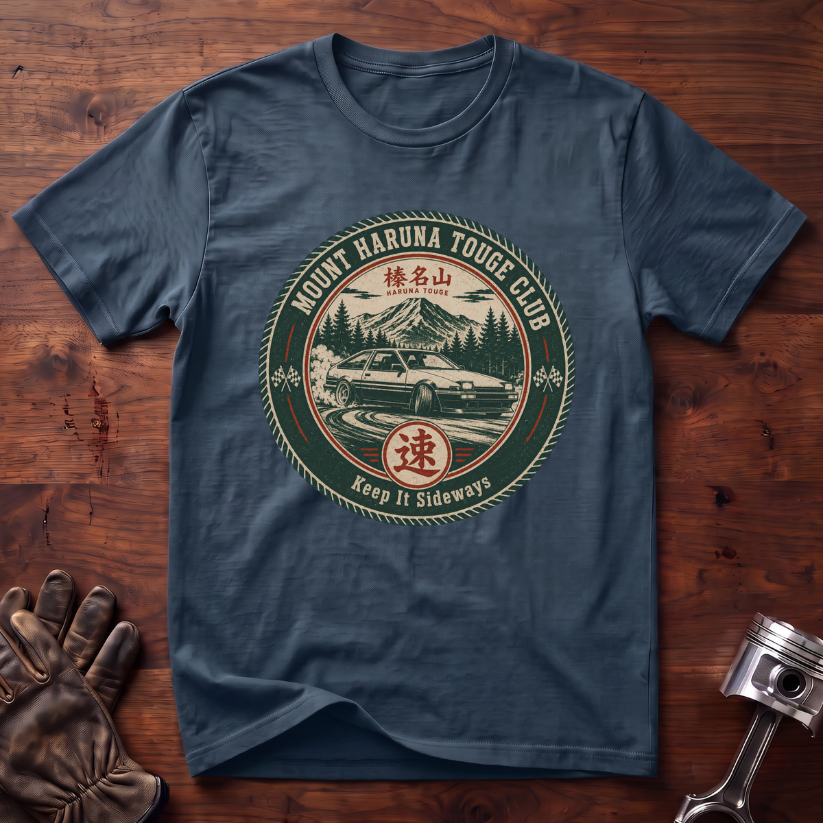 Mount Haruna Touge Club T-Shirt