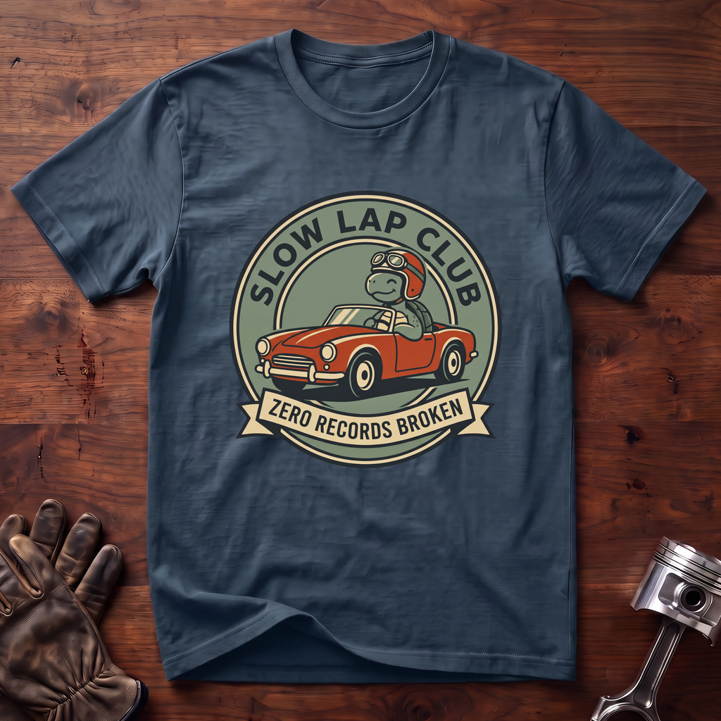 Slow Lap Club Zero Records Broken T-Shirt