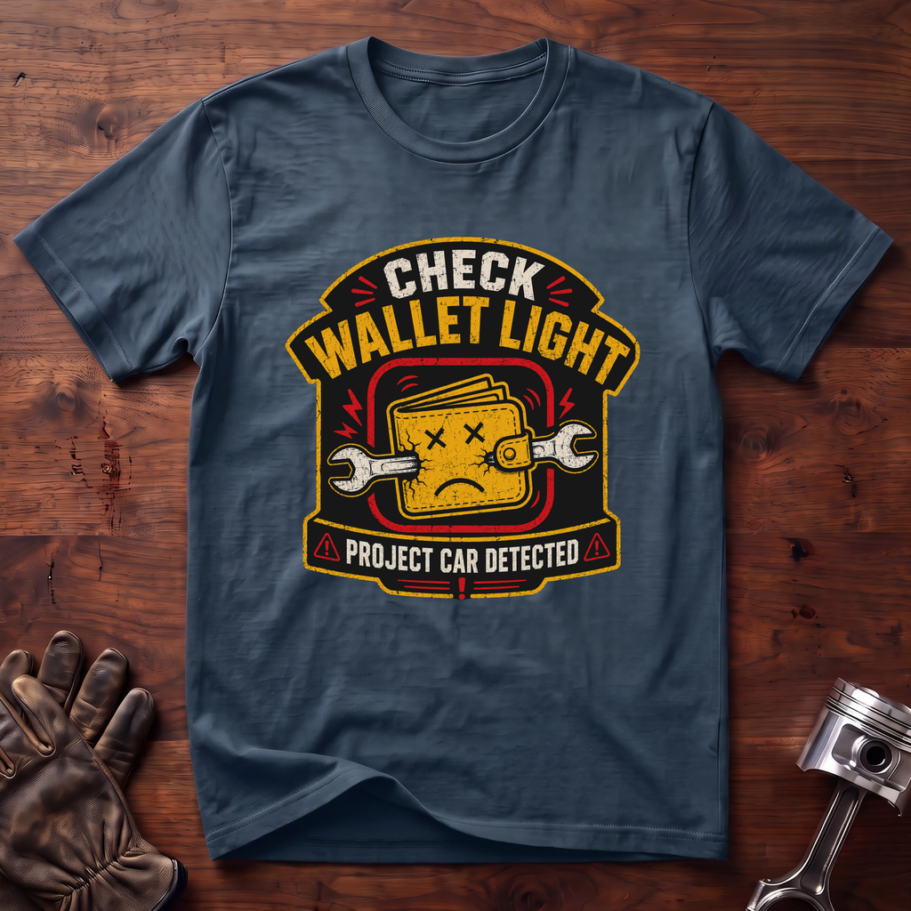 Check Wallet Light T-Shirt