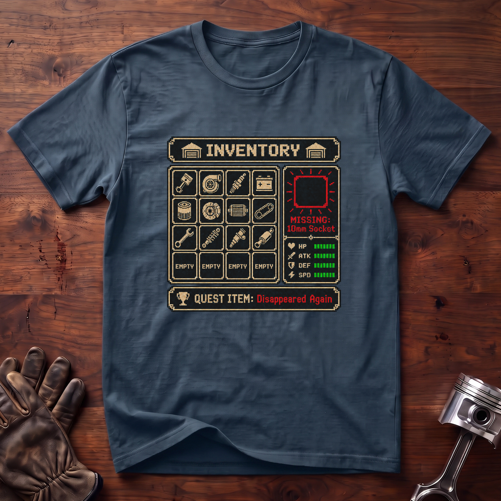 Inventory Missing 10mm Socket T-Shirt