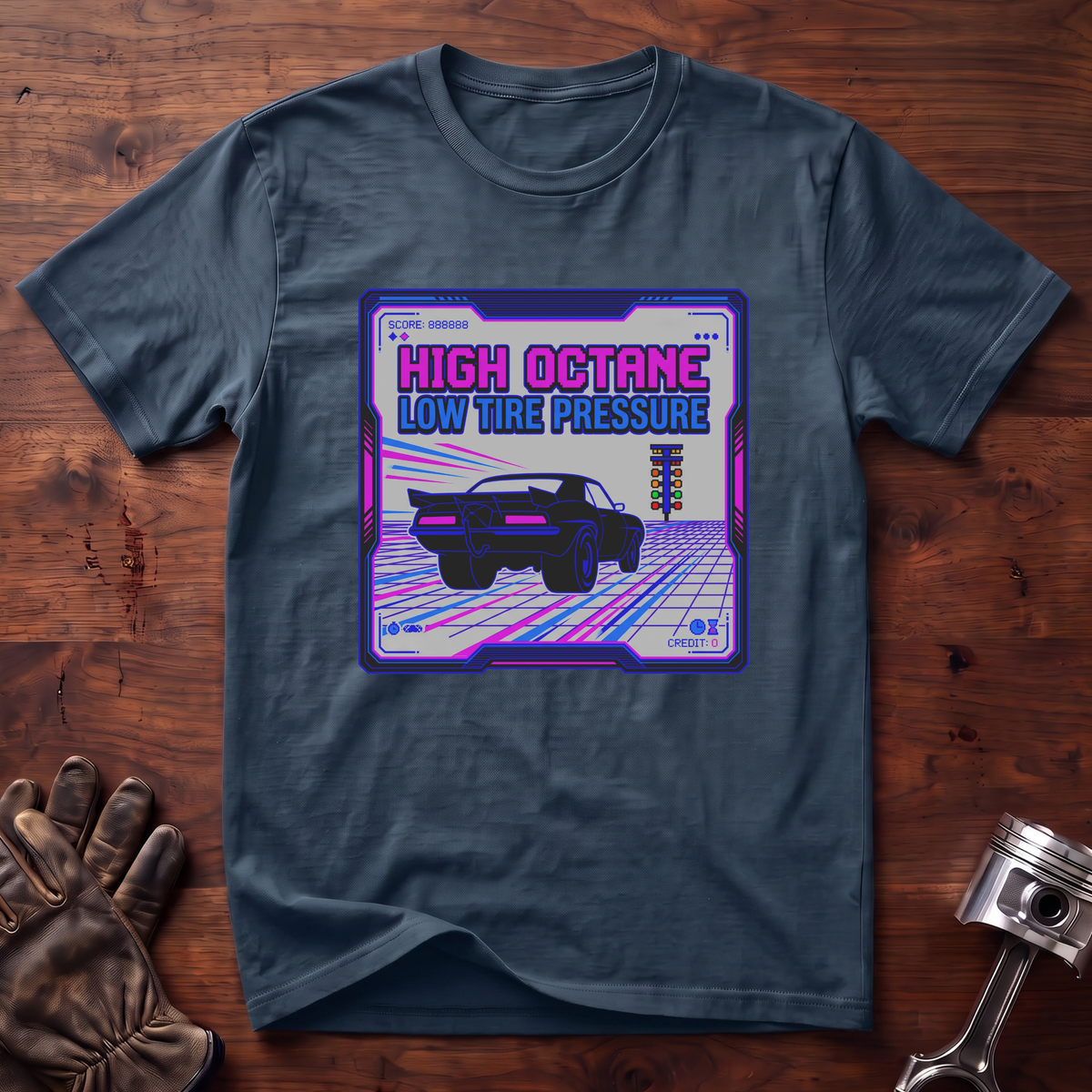 High Octane Low Tire Pressure T-Shirt