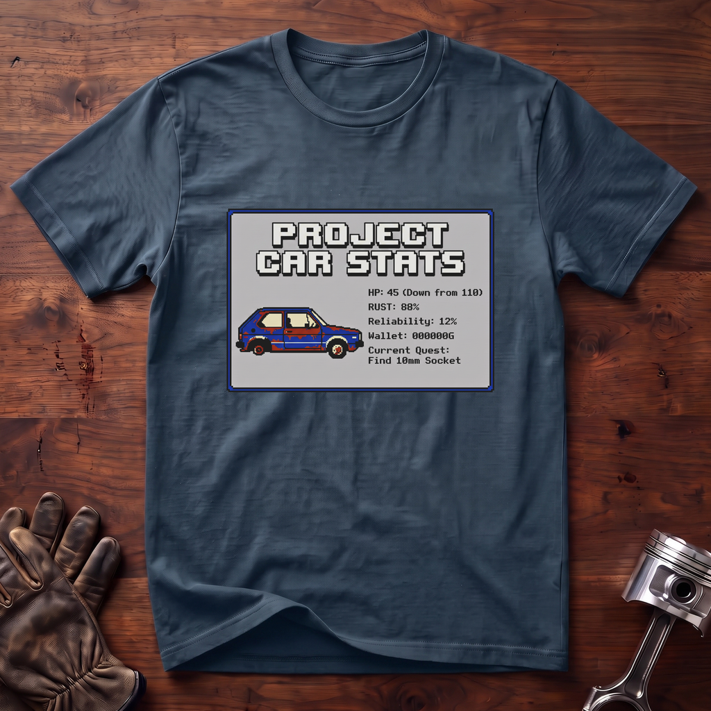 Project Car Stats T-Shirt
