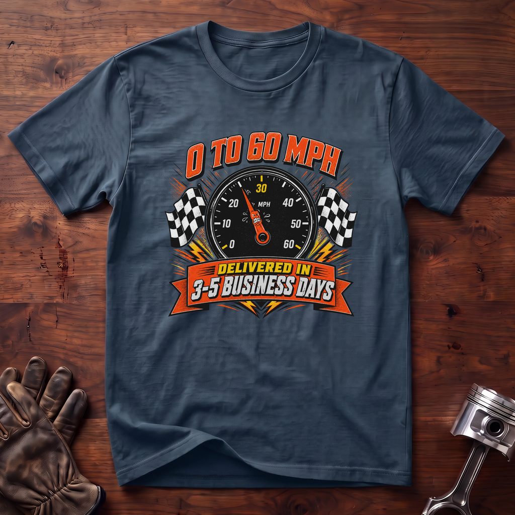 0 to 60 Delivered in 3 to 5 Business Days T-Shirt
