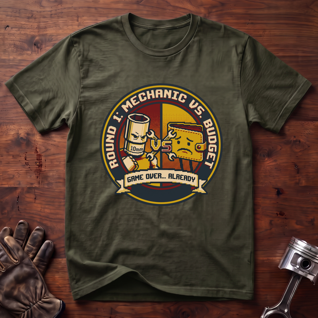 Round 1: Mechanic vs Budget T-Shirt