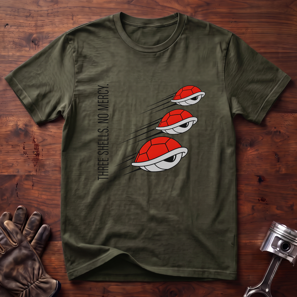 Three Shells, No Mercy T-Shirt