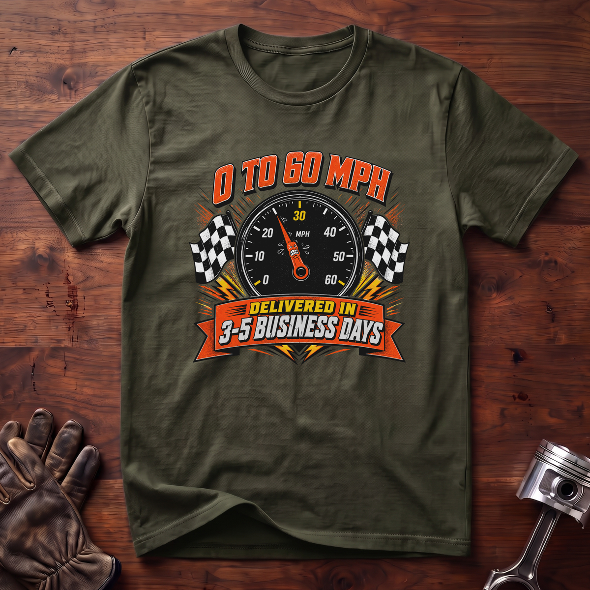 0 to 60 Delivered in 3 to 5 Business Days T-Shirt