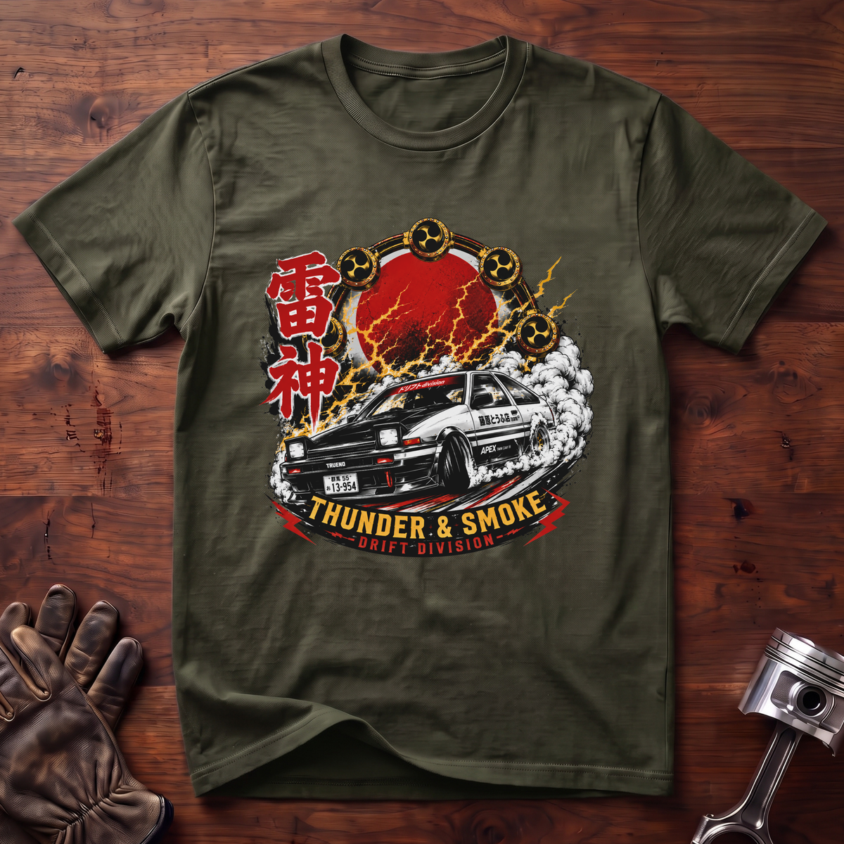 "RAIJIN" Thunder and Smoke Drift Division T-Shirt