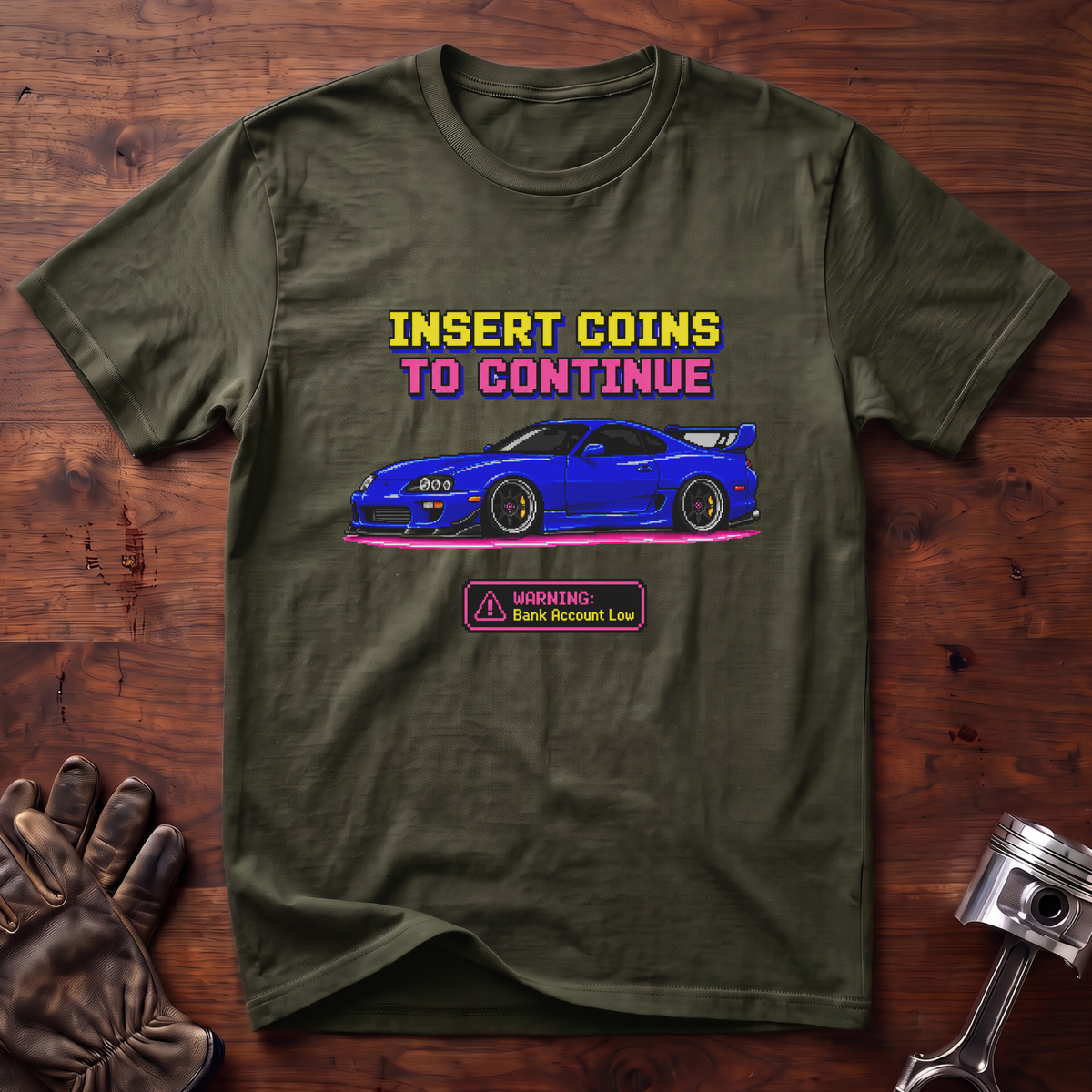 Insert Coins to Continue T-Shirt
