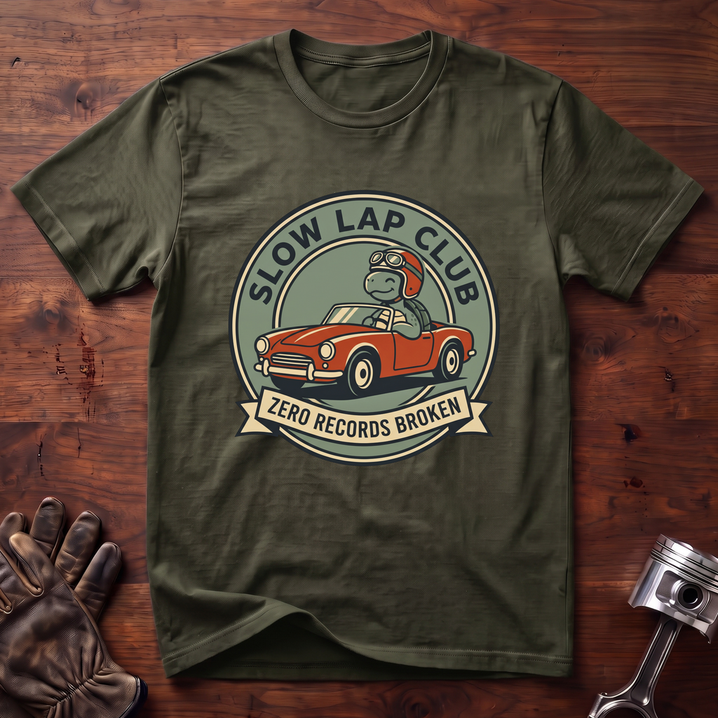 Slow Lap Club Zero Records Broken T-Shirt