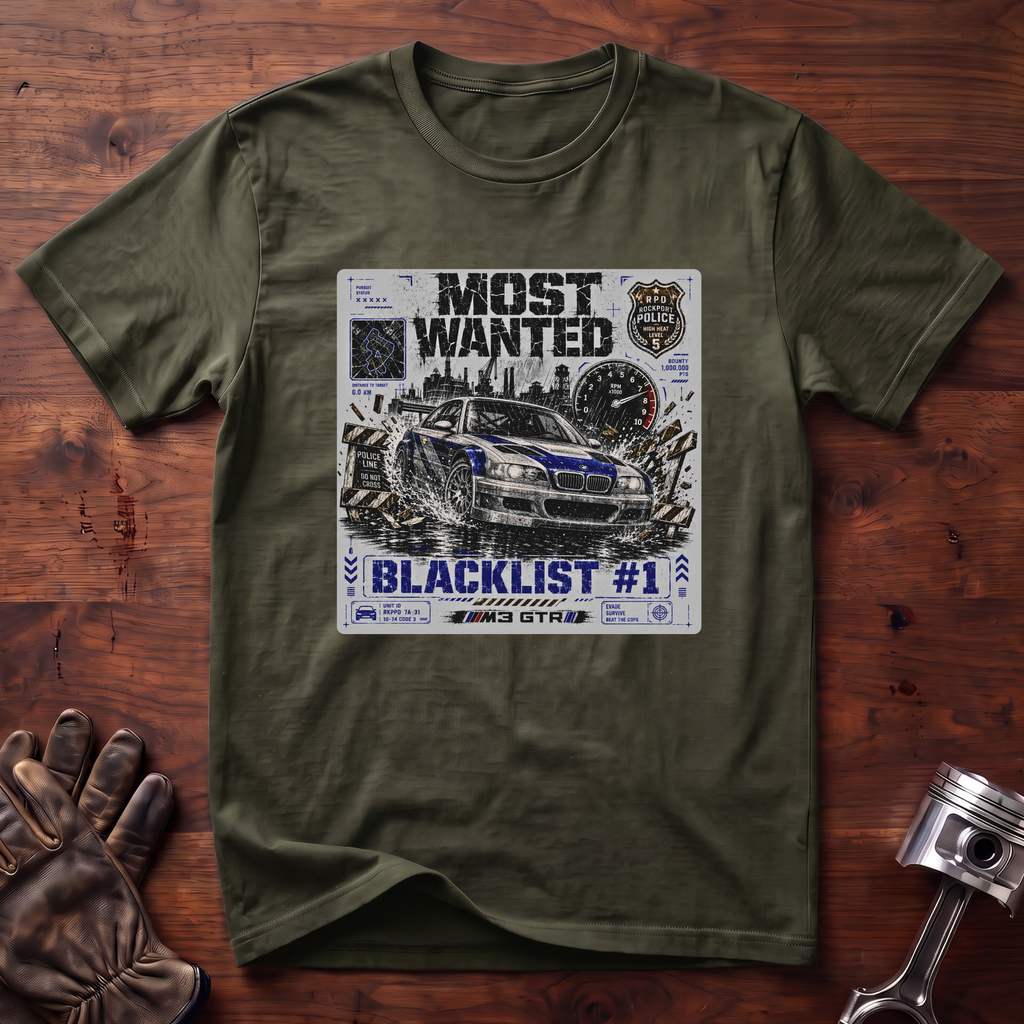 Most Wanted Blacklist #1 T-Shirt