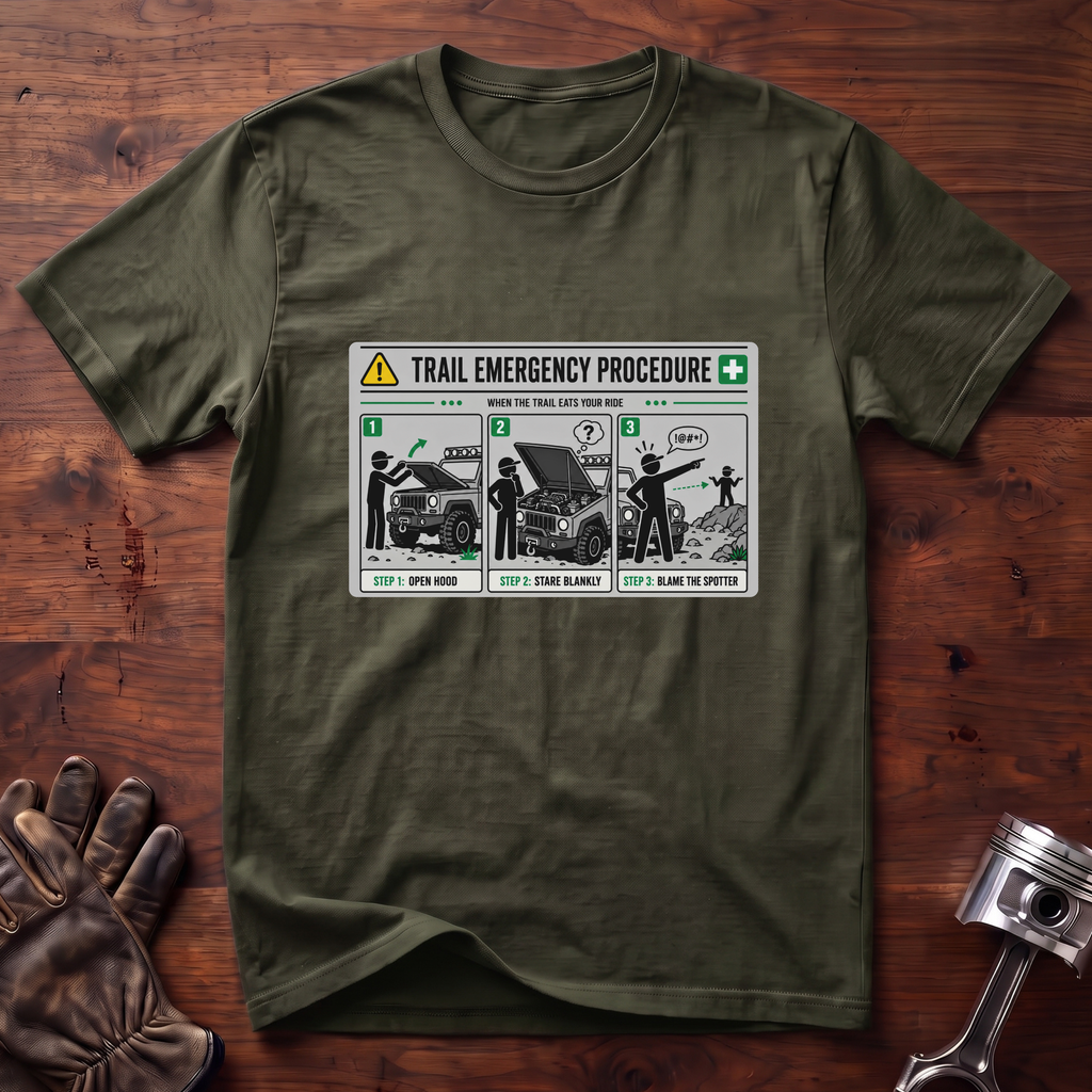 Trail Emergency Procedure T-Shirt