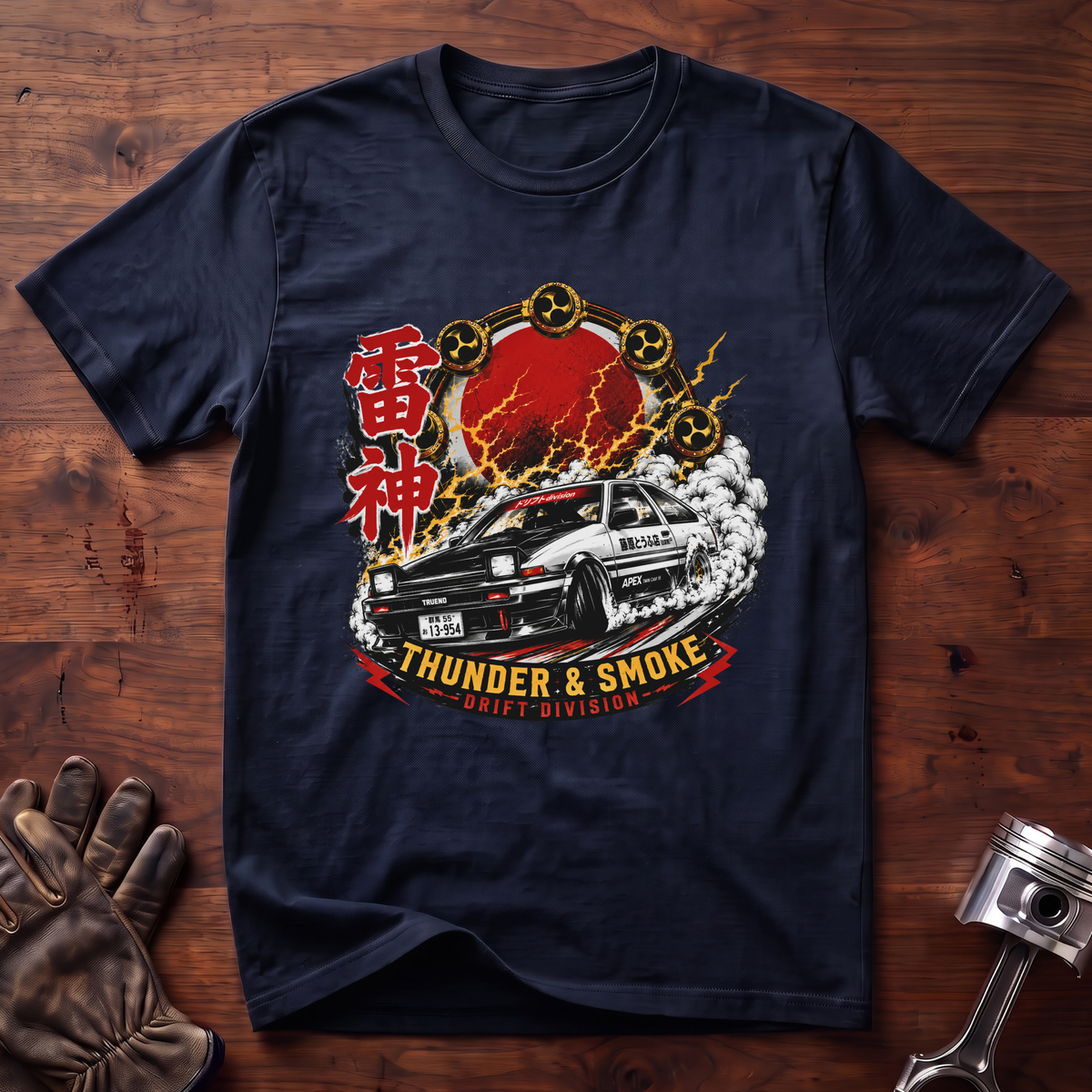 "RAIJIN" Thunder and Smoke Drift Division T-Shirt