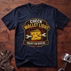 Check Wallet Light T-Shirt