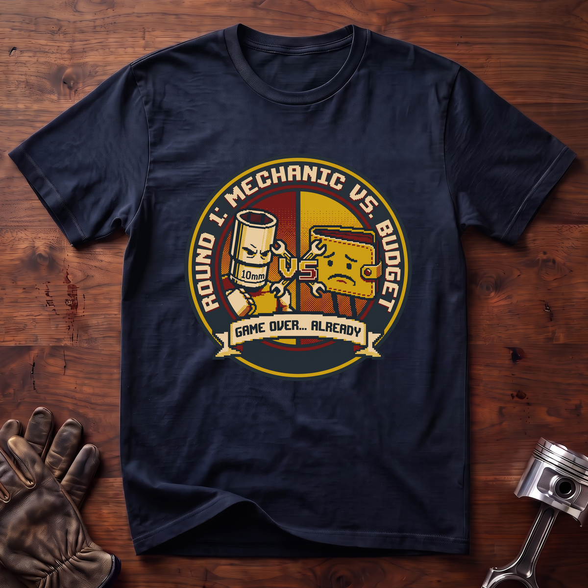 Round 1: Mechanic vs Budget T-Shirt