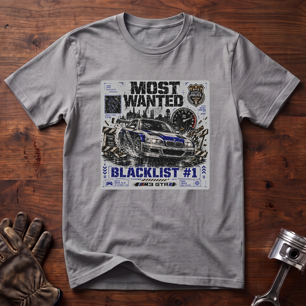 Most Wanted Blacklist #1 T-Shirt