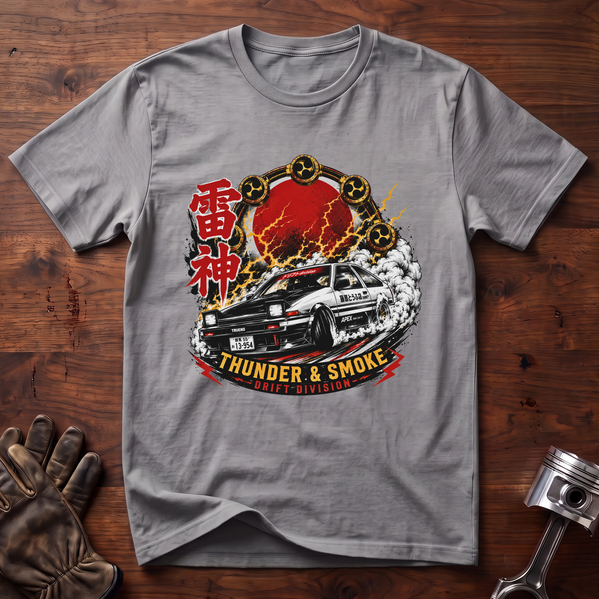 "RAIJIN" Thunder and Smoke Drift Division T-Shirt