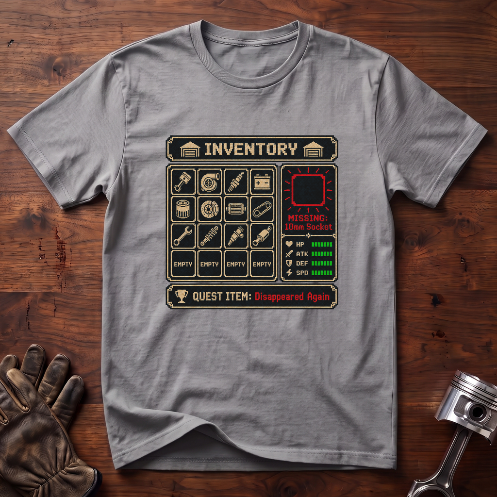 Inventory Missing 10mm Socket T-Shirt