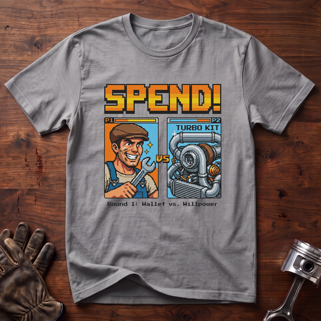 Spend! Player 1 vs Turbo Kit T-Shirt