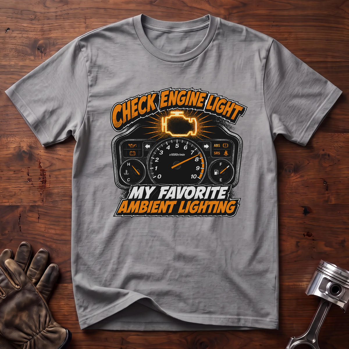 Check Engine Light My Favorite Ambient Lighting T-Shirt