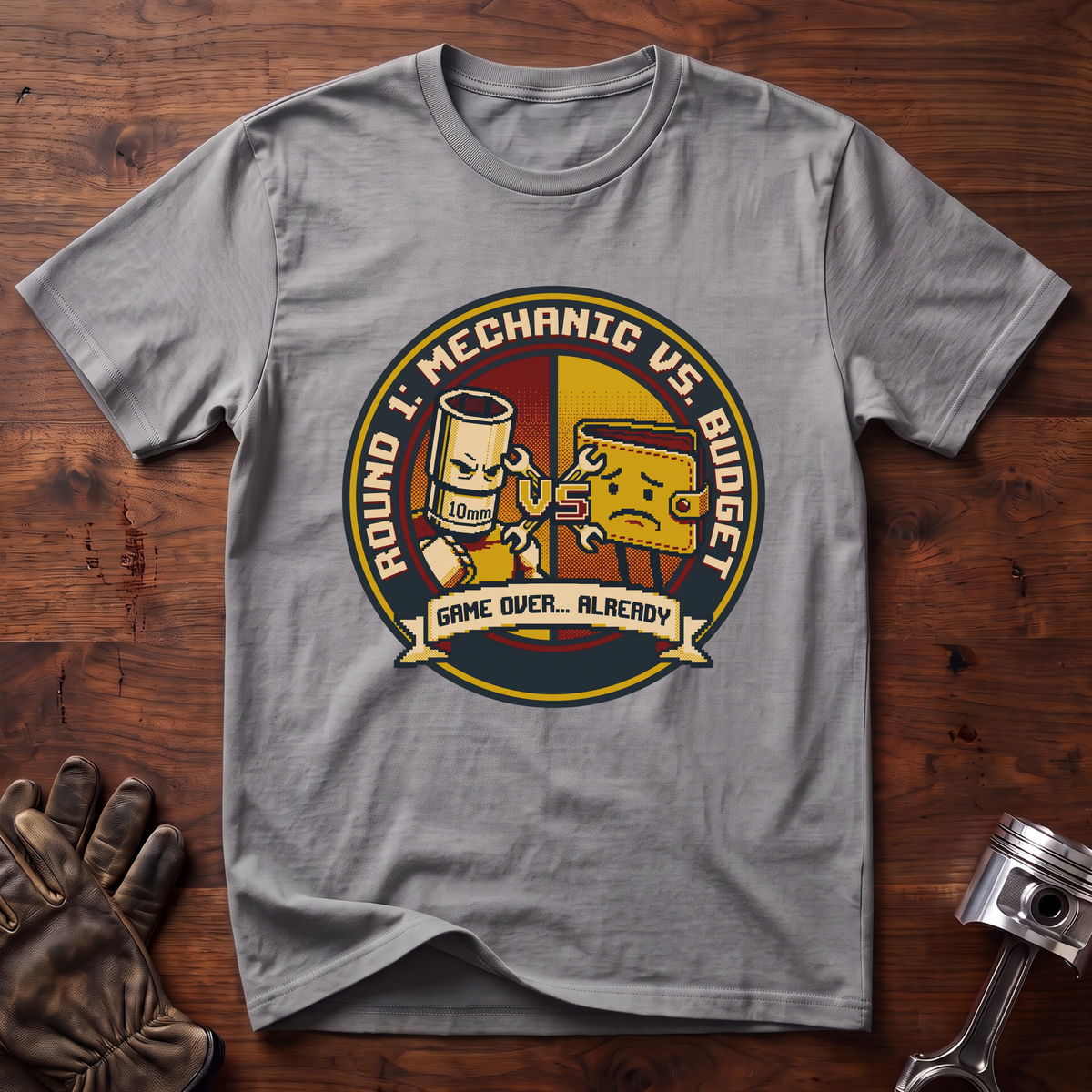 Round 1: Mechanic vs Budget T-Shirt