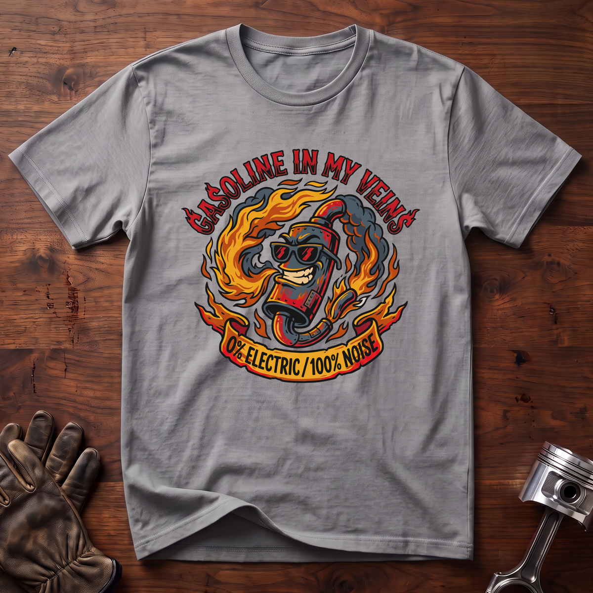 Gasoline In My Veins T-Shirt