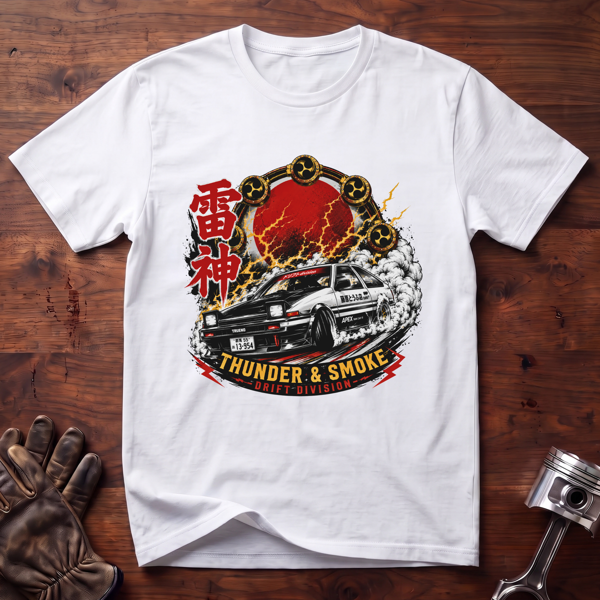 "RAIJIN" Thunder and Smoke Drift Division T-Shirt
