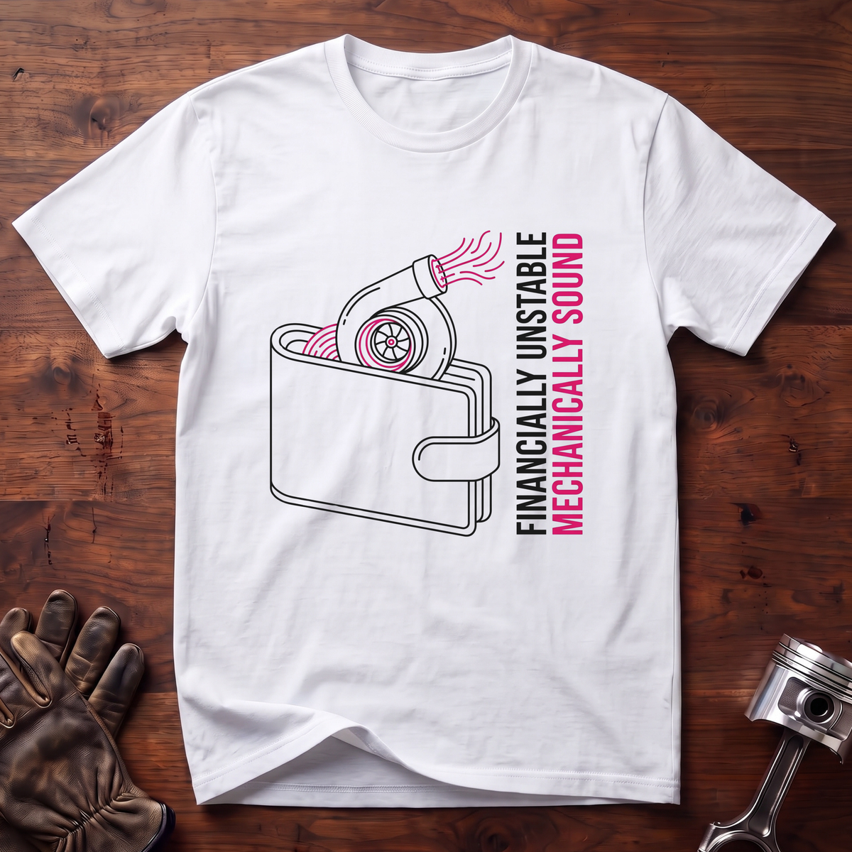 Financially Unstable Mechanically Sound T-Shirt