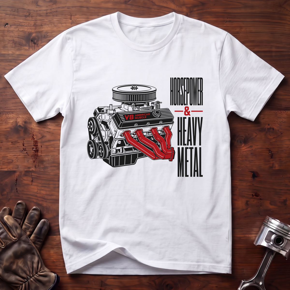 Horsepower and Heavy Metal T-Shirt