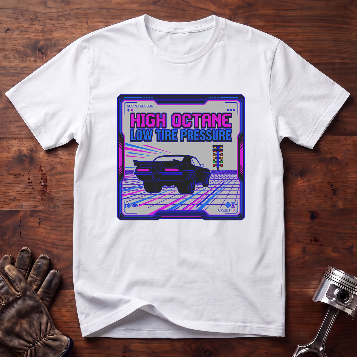 High Octane Low Tire Pressure T-Shirt