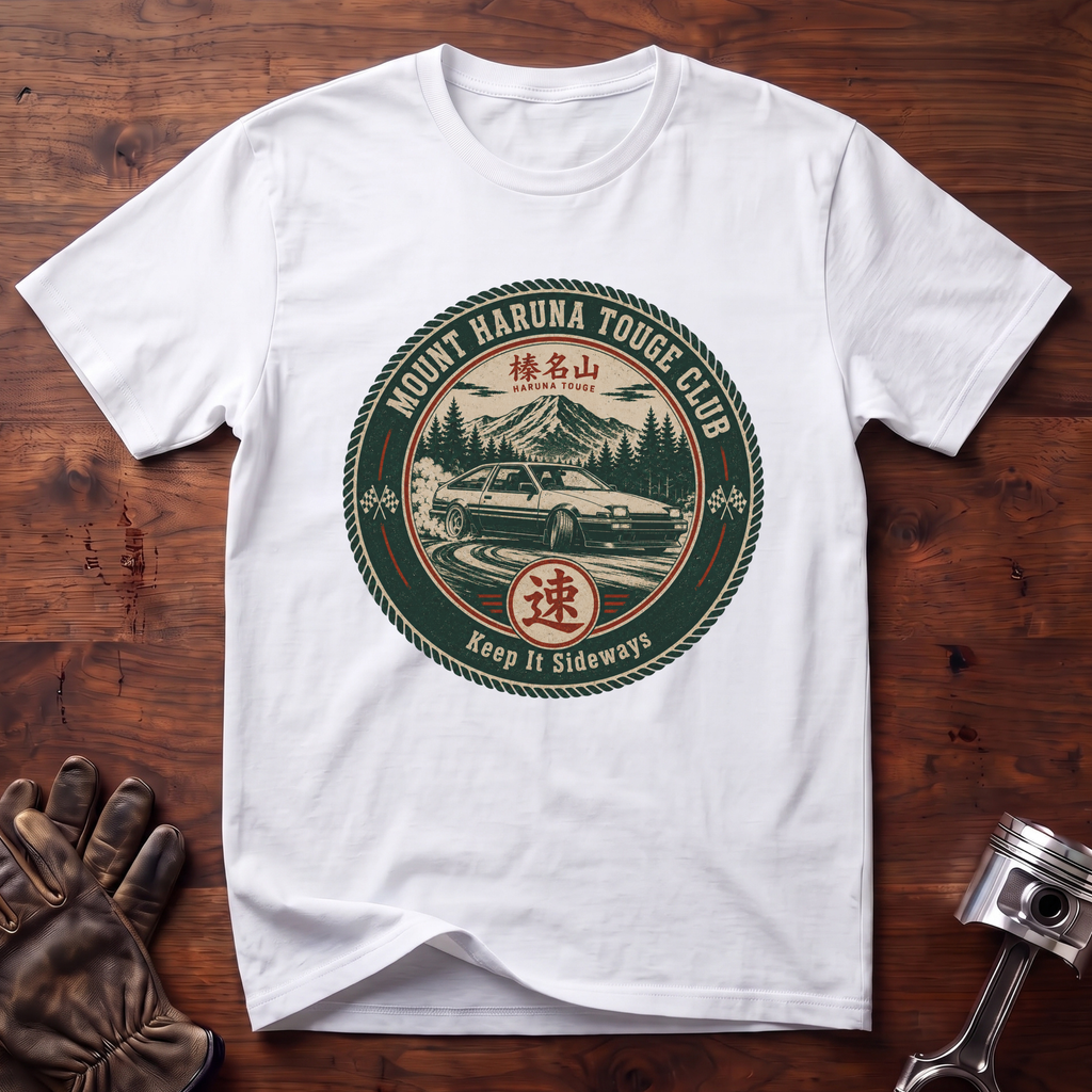 Mount Haruna Touge Club T-Shirt