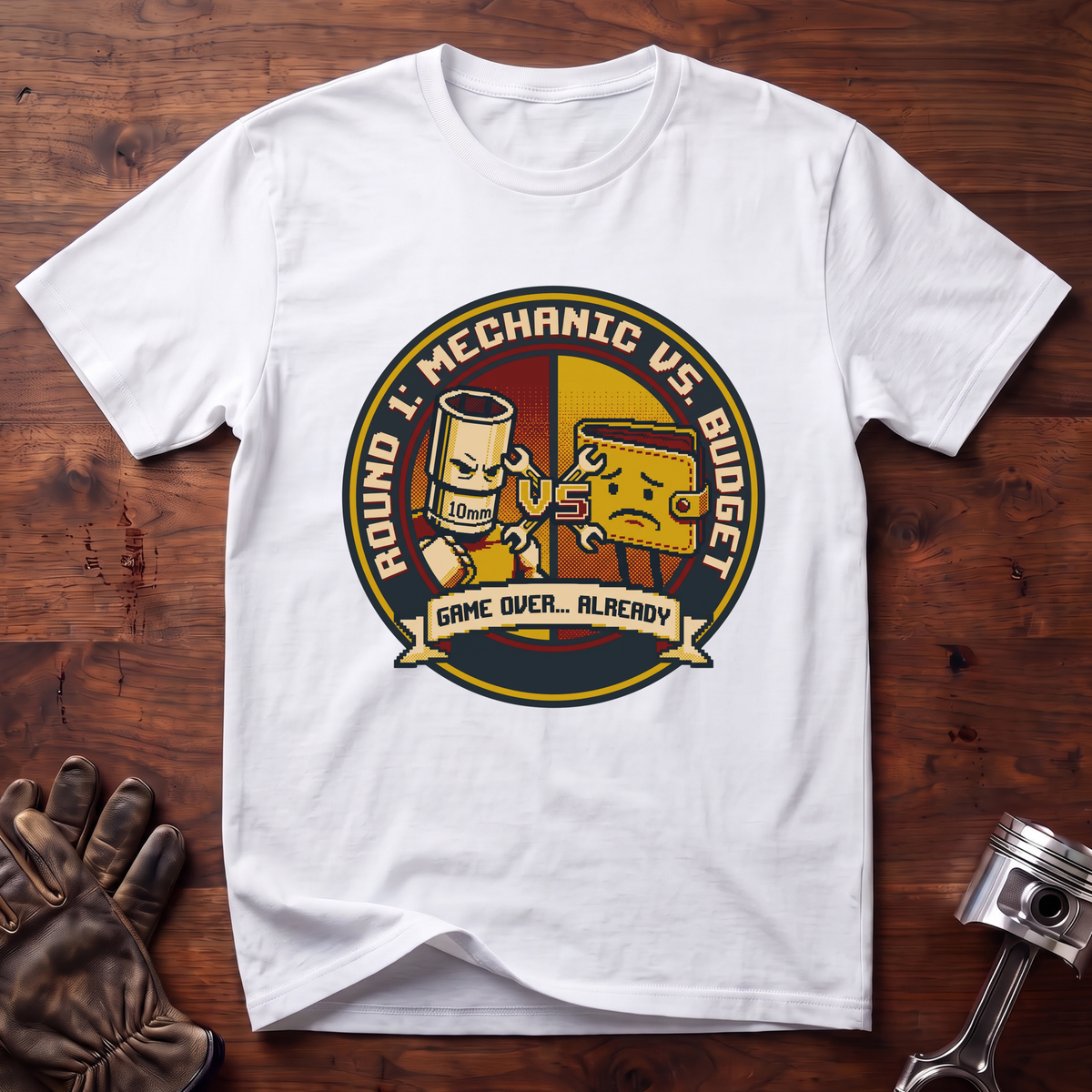 Round 1: Mechanic vs Budget T-Shirt