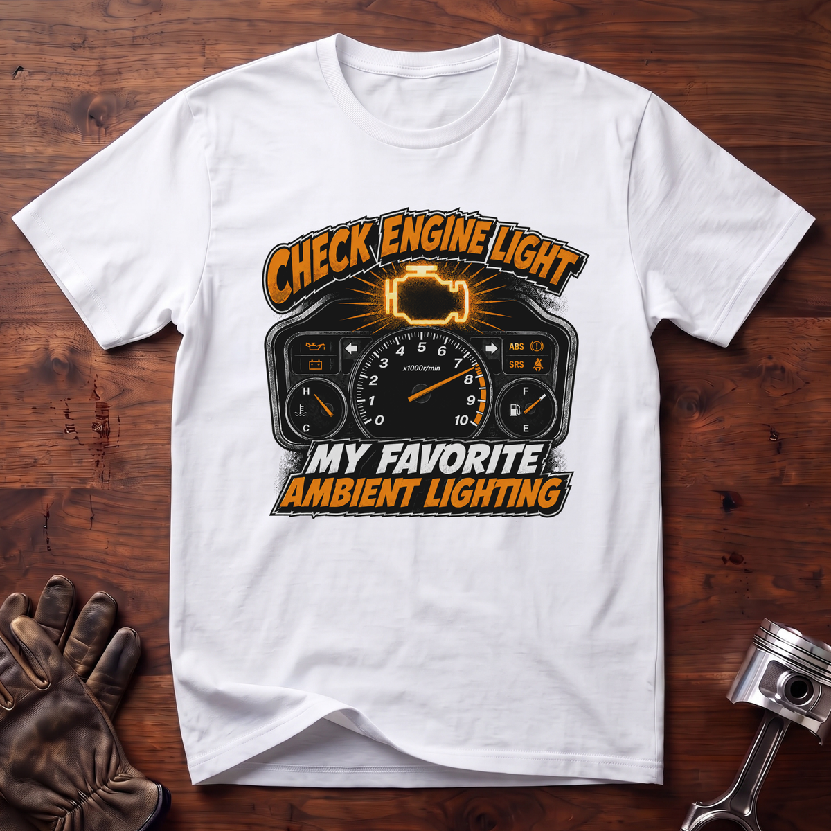 Check Engine Light My Favorite Ambient Lighting T-Shirt