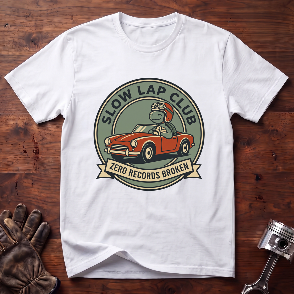 Slow Lap Club Zero Records Broken T-Shirt