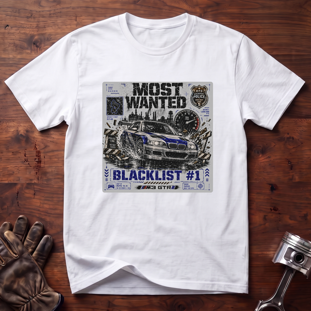Most Wanted Blacklist #1 T-Shirt