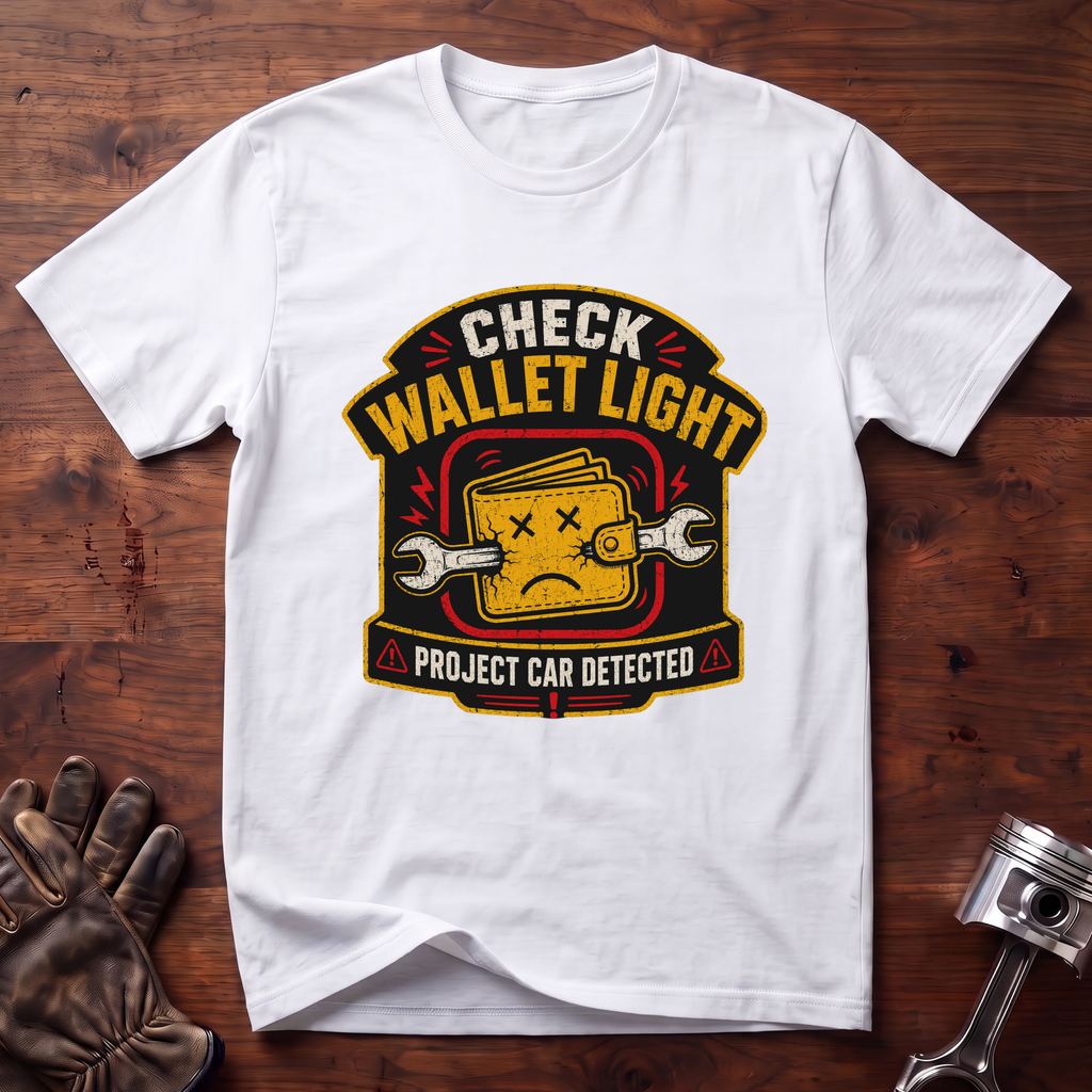 Check Wallet Light T-Shirt