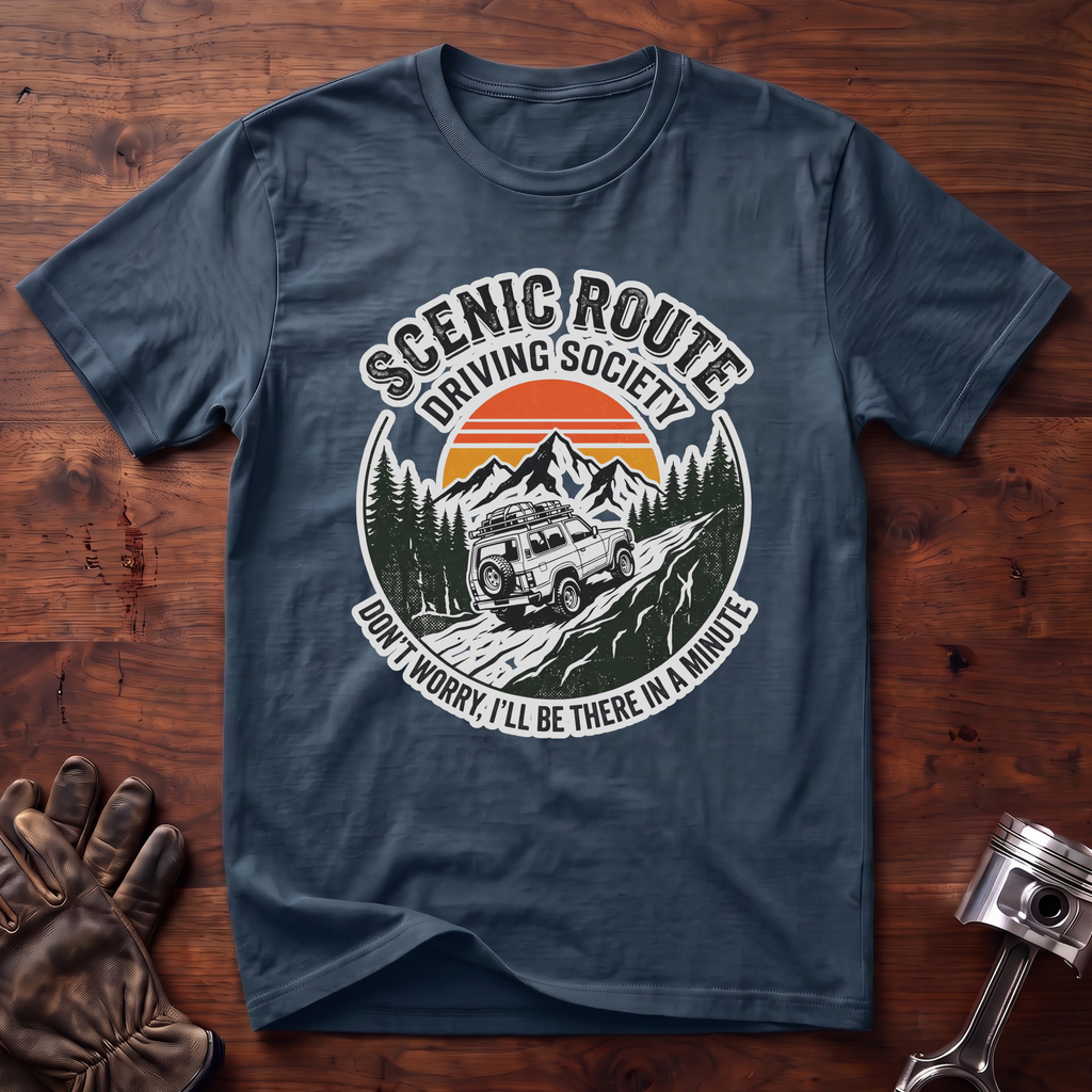 Scenic Route Driving Society: Trail Edition T-Shirt