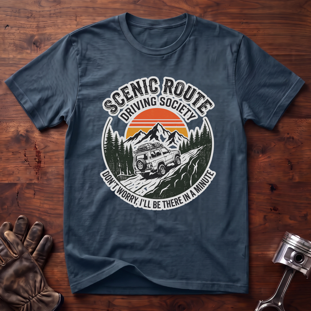 Scenic Route Driving Society: Trail Edition T-Shirt