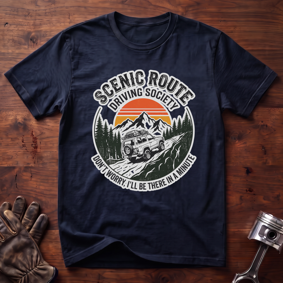 Scenic Route Driving Society: Trail Edition T-Shirt