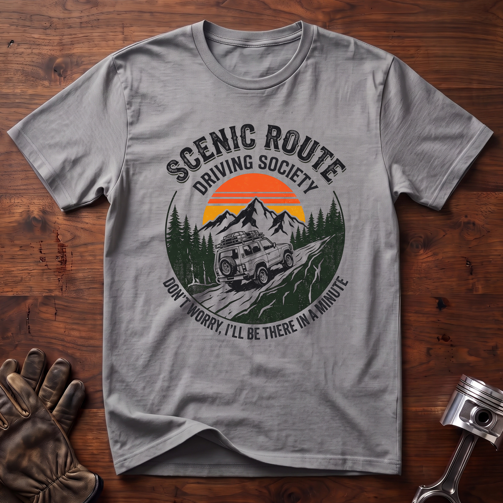 Scenic Route Driving Society: Trail Edition T-Shirt