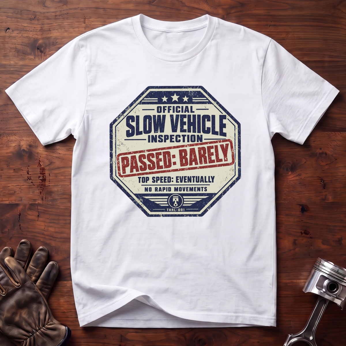 Official Slow Vehicle Inspection T-Shirt